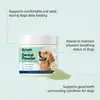 Pó de Limpeza Dental Kriath para Cães Ingredientes Suaves para Todas as Idades Misturar com a Comida Refresca o Hálito Pó de Limpeza Dental