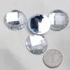 Costura Manual DIY Pedraria Irregular Acrílica com Fundo Plano Conjunto de Pedrarias para Vestido de Noiva Feito à Mão com Furo
