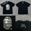Camiseta Clásica de Peso Pesado de Marca de Moda de Manga Corta para Hombre y Mujer con Estampado de Camuflaje Manga Media