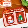 Marcadores Magnéticos Navideños Creativos para Estudiantes, Clips Magnéticos para Libros de Doble Página con Forma Especial, Imanes Pequeños de Papelería Navideña, Pequeños Regalos de Marcadores