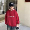 [Beneficio de Código Rompedor] Sudadera con Capucha para Niño Espesada 2022 Nueva Ropa para Niños Chaqueta de Terciopelo de Color Puro Estilo K para Niños