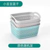 Cesta de Ropa Sucia de Plástico de Gran Tamaño Cesta de Almacenamiento de Ropa Sucia Cesta de Almacenamiento de Ropa para Baño Cesta de Ropa Sucia Cesta de Baño