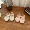 Zapatos Pequeños de Cuero Estilo Princesa Elegantes para Bebés y Niñas Pequeñas Modelo Nuevo Primavera y Otoño 2026 Bailarinas Versátiles con Lazo Poco Profundo para Bebé Niña