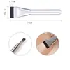 Nuevo tipo de brocha para base de maquillaje de cabeza plana, no absorbe el polvo, para principiantes, ultra delgada, sin dejar marcas, brocha para mascarilla facial