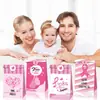 Lb228 Cinta Rosa Mariposa Concientización Cáncer de Mama Cuidado del Seno Fiesta Benéfica Regalo Dulces Bolsa de Papel Kraft