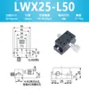 Plataforma de Deslocamento de Ajuste Fino Manual com Ranhura de Andorinha Eixo X lwx25/40/60-L50-500 Cremalheira de Longo Curso