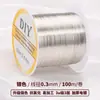 Tao Rollo Grande de 100m de Alambre de Cobre Conserva Color para Manualidades DIY, Cuentas, Tejido, Alambre Metálico para Envolver, Alambre Suave para Joyería, Alambre de Cobre Especial