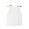 Suministro Exclusivo Transfronterizo de Ropa para Mujer 2026 Nuevo Estilo Europeo y Americano Moderno Versátil Top Camisola con Decoración de Lazo 8331111