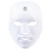 Dispositivo de belleza facial de terapia de luz LED de colores transfronterizo, carga inalámbrica, mascarilla facial con control táctil, directo del fabricante, unidad individual estándar