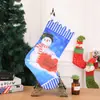 Decoraciones navideñas, calcetines navideños, bolsas de regalo, bolsas de regalo con forma de calcetín, varias opciones disponibles, decoración de chimenea