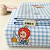 Nuevo Jinrou Algodón Crudo Viejo Grueso Sábana Sensación Gruesa Viejo Grueso Colchón de Cama Juego de Tres Piezas Sábana Funda de Almohada Colchón de Cama