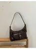 Design de Nicho Francês Retro Simples Versátil Bolsa de Mão Ins Moda Design Popular Bolsa de Bolinho de Massa Ombro Único Bolsa Feminina