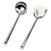 Venta al por mayor Utensilios de cocina Acero inoxidable Espátula de Dos Yuanes Cocina Hogar Cuchara de Cocina Espátula Ligera Suministro de la Tienda Dos Yuanes