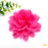 Flor de tela hecha a mano DIY material para accesorios para el cabello flor de tela plisada de chifón flor para sombrero bolso zapatos accesorios de ropa flor