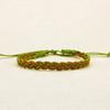 Diseño de Moda Colorido Algodón y Lino Impermeable Pulsera Tejida a Mano Simple Pareja Artístico Estilo Bosque Regalo