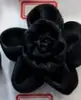 5,5CM Temperamento coreano textura plissada flor torcida novos acessórios flor feita à mão para DIY sapatos acessórios decorativos para roupas