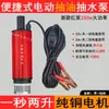 Bomba de extracción de aceite diésel 12V24V universal 220v bomba de agua eléctrica extracción de aceite boquilla de combustible máquina pequeña de extracción de aceite