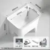 Fregadero para Mopas Pileta para Mopas de Cerámica Tubería de Drenaje de Acero Inoxidable Balcón Baño Lavadero Doméstico para Mopas Barato