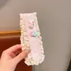 Artefato de Cabelo de Bebê para Crianças Franja Adesivo Pequeno Adesivo Floral de Cabelo para Bebê Menina Doce Adesivo Mágico Acessório de Cabelo Acessório de Cabelo para Menina