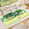 Mouse Pad de Gatinho Desenho Animado Extra Grande Tecido Fofo Mouse Pad para Uso no Escritório Tapete de Mesa para Teclado de Computador de Escritório