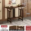 Nova Mesa de Entrada Estilo Chinês, Mesa de Altar, Mesa Longa Estreita, Mesa de Oferendas, Mesa Lateral Doméstica, Mesa de Apoio na Parede, Armário de Entrada em Madeira Maciça
