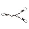 Accesorios para aparejos de pesca Soldadura de eslabón giratorio americano Conector giratorio padre-hijo americano