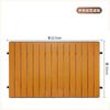 Mesa de camping para exteriores, mesa de comedor plegable para camping, mesa de camping con carrito de camping, mesa de rollo de huevo, mesa de remolque pequeña