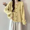 Novo Suéter de Tricô Floral com Gola Redonda e Mangas Longas, Estilo Suave para Primavera e Outono, Cardigã Versátil Macio Vintage, Top Tendência para Mulheres