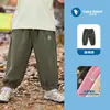 2026 Pantalones de Moda para Bebés y Niños Pantalones Anti-Mosquitos para Niños Pantalones Largos de Verano para Niñas Pantalones de Aire Acondicionado para Niños Estilo Delgado
