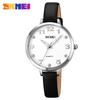 Skmei time beauty tremolo compacto correa de reloj para mujer escala de diamantes reloj de cuarzo para mujer