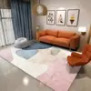 Novo Tapete Sala Quarto Luxo Leve Alta Qualidade Simples Cobertura Total Sofá Tapete Grande Mesa de Centro Lavável Quarto Tapete de Cabeceira