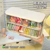 Caja de Almacenamiento para Accesorios de Cabello Infantil Organizador de Compartimentos de Escritorio para Gomas de Pelo de Niña, Bandas Elásticas de Gran Capacidad, Cuerdas para el Cabello y Joyero