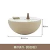 Mesa de centro minimalista de lujo ligero estilo italiano para el hogar, diseño de pata de gato, arte minimalista, sala de estar moderna, apartamento pequeño, de moda, forma redonda