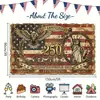 Bandeira Comemorativa Personalizada Transfronteiriça Americana Mais Vendida do 250º Aniversário dos Estados Unidos 1776-2026 Declaração de Independência