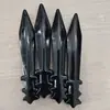 Venta caliente transfronteriza cristal natural cristal de dragón daga de cristal obsidiana en bruto pulida modelo de cuchillo de garra de dardo sin hoja