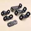 Amazon Transfronterizo Negro Tipo Z Alto y Bajo Voltaje Lámina Pintura Decorativa Panel Trasero Fijación Código de Ángulo Trapezoidal Conector de Fijación para Muebles