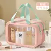 Bolsa de Almacenamiento con Separación Húmedo y Seco Bolsa para Artículos de Tocador de Natación Impermeable Portátil para Viajes de Negocios Bolsa para Baño, Fitness, Ducha Bolsa de Maquillaje