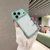 Funda acrílica acolchada adecuada para iPhone 18 PRO, con bordes redondeados, agujeros precisos, color transparente, funda protectora anticaídas para Apple 17