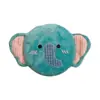 Novo brinquedo de pelúcia para animais de estimação, frisbee com apito embutido, papel que faz barulho, resistente a mordidas e adequado para treinamento de cães