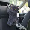 Caixa de Lenço de Papel para Carro de Cachorrinho Fofo Tipo Pendurado Caixa de Lenço Criativa para Carro Bolsa Pendurada para Lenços Desenho Animado Acessórios de Interior de Carro