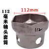 Llave de vaso para cabeza de eje Hexagonal Octagonal Extracción de cubo Bpw Puente Fuhua Steyr Herramienta para cabeza de eje Pistola de aire