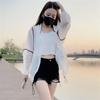 Abrigo Fino con Capucha para Sol Caliente para Mujer 2024 Primavera y Verano Nuevo Suelto Casual Adelgazante Moda Ropa para el Sol Trendy