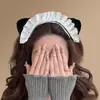 Tiara Original Lolita com Orelhas de Gato Estilo Japonês Kc Menina Suave Doce e Fofa Acessórios de Cabelo Headdress de Menina Lo Maid