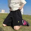 Pantalones Cortos Deportivos de Seda de Hielo Frescos de Secado Rápido Unisex Pantalones Casuales Ins Versátiles de Verano Sueltos de Cinco Puntos para Hombre