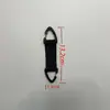Mosquetón Multifuncional para Exteriores Correa Táctica de Nailon Gancho para Mochila Hebilla de Doble Punto Hebilla de Triángulo de Plástico de Liberación Rápida Bidireccional