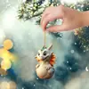 Dragón Bebé Navideño Huevo de Pascua Colgante Feliz Navidad Decoración del Hogar Adornos de Navidad