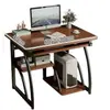 Escritorio de computadora, escritorio de gaming pequeño, mesa de escritorio para uso doméstico, mesa de comedor para dormitorio, adecuado para colocar una computadora, escritorio de estudio para estudiantes y escritorio de oficina