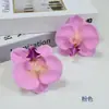 Flores Artificiales de Orquídea Phalaenopsis para Regalos DIY del Día de San Valentín, Accesorios para Pasteles y Postres, Adornos y Arreglos Decorativos