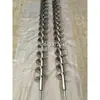 Fabricante de cuchillas de sinfín de acero inoxidable de pequeña especificación, cuchillas helicoidales, ejes de tornillo de acero al carbono (con y sin eje)