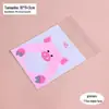 Saco ziplock grande de desenho animado 14*14 embalagem para assar alimentos biscoito sabonete artesanal saco de embalagem autoadesivo atacado